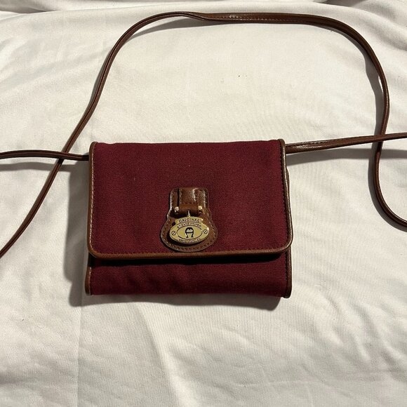 Etienne Aigner Handbags - Small Eitenne Aigner Crossbody fabric Purse